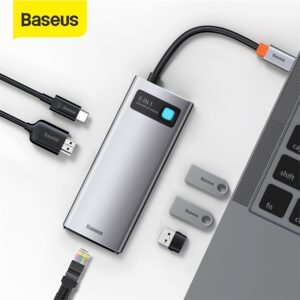 Baseus organisateur de câble magnétique USB câble enrouleur gestion Clips  de bureau fil cordon protecteur câbles support pour souris écouteur, ✓  Meilleur prix au Maroc