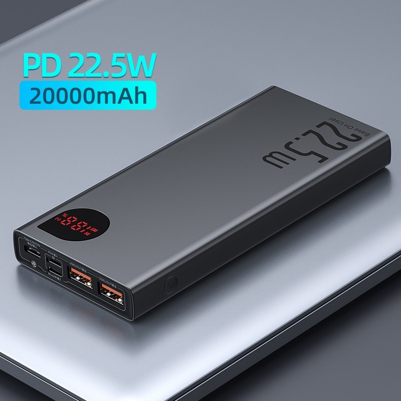 Baseus Batterie Externe 100W 20000mAh USB-C PD 3.0 : meilleur prix et  actualités - Les Numériques