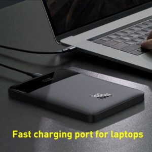 Batterie Externe 100W  20000mAh USB-C PD Charge RAPIDE Pour ordinateur Portable smartphone 2