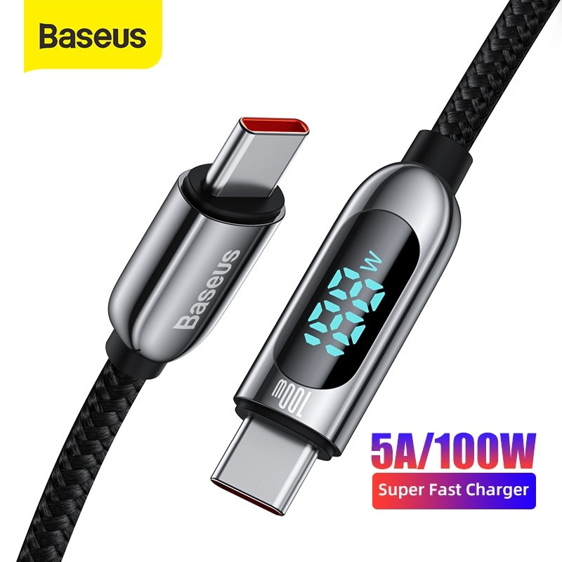 Baseus – câble d'éclairage USB pour recharge rapide et transfert de  données, cordon de chargeur pour