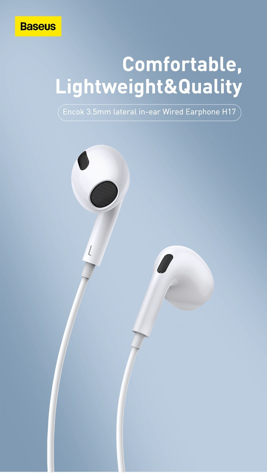 Écouteurs Filaires Stéréo Avec Microphone De Commande Filaire  Semi-intra-auriculaires Pour Huawei / Apple / Xiaomi / Samsung, Mode en  ligne