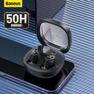 Ecouteurs sans fil Ear Pod WM02 Plus TWS Bluetooth 5.3, casque d'écoute, port confortable, autonomie de la batterie de 50 heures, affichage numérique LED