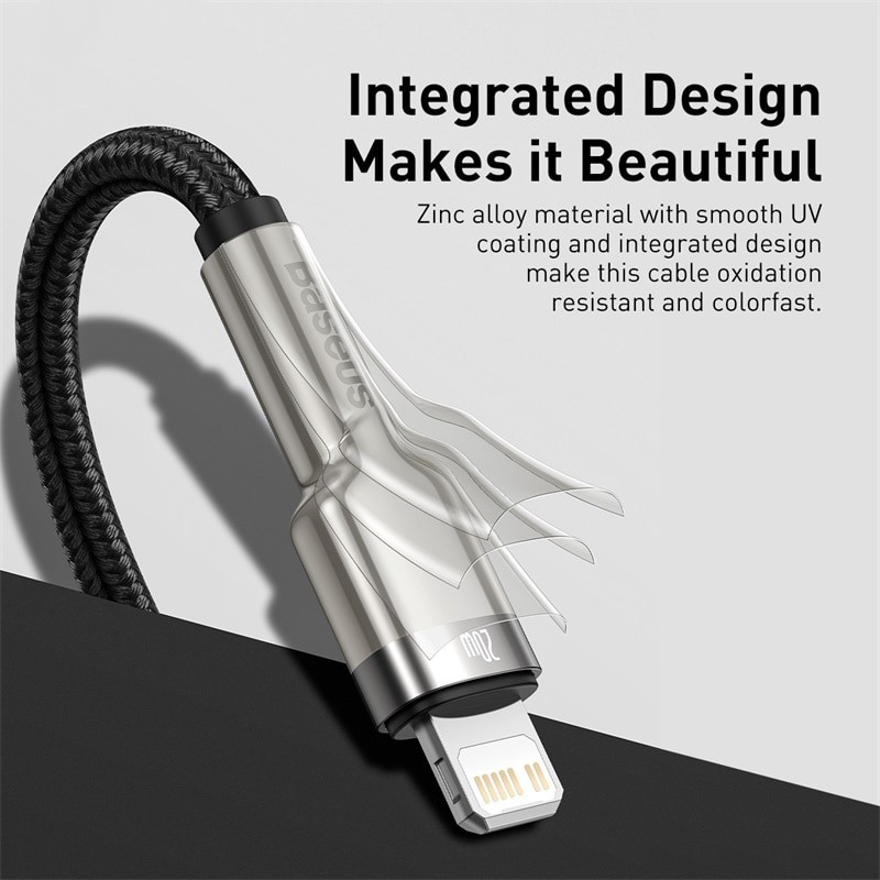 Chargeur rapide 20W Usb Type-C + cable pour iPhone
