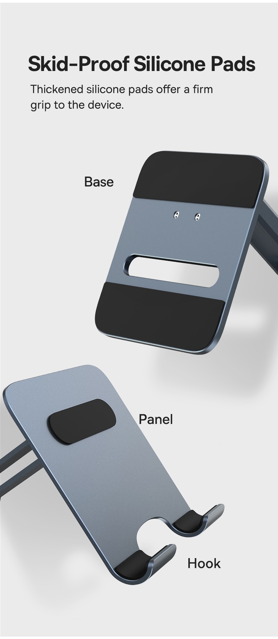 Baseus – Support De Bureau Pliable En Métal, Pour Ipad Pro 2021 2020,  Iphone, Tablette, Support Pour Ordinateur Portable - AliExpress
