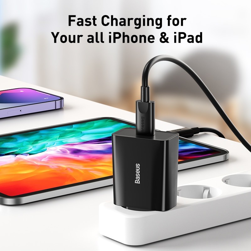 Chargeur de voiture, Charge rapide USB 20W type-c 4.0/3.0, adaptateur pour  Huawei iPhone 13/