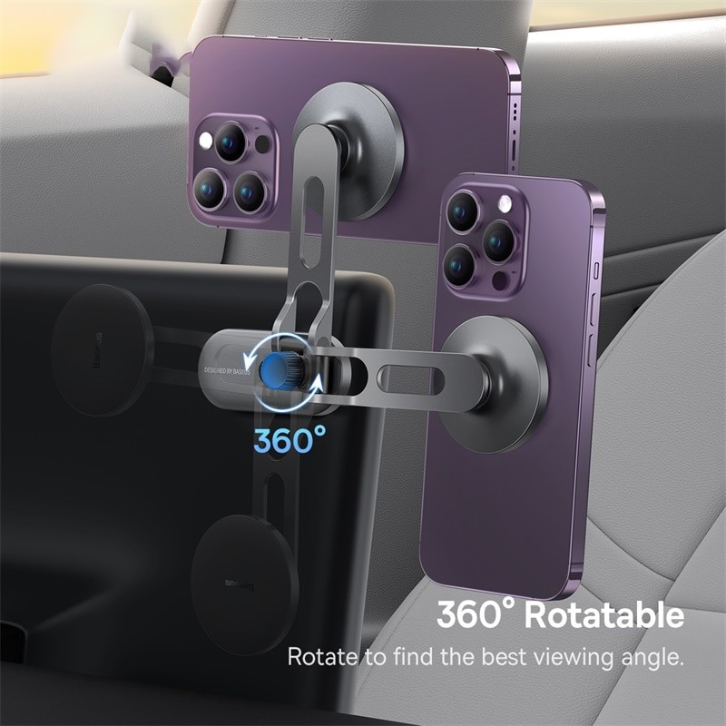 Support de Voiture Magnétique MagSafe 360 pour iPhone 15