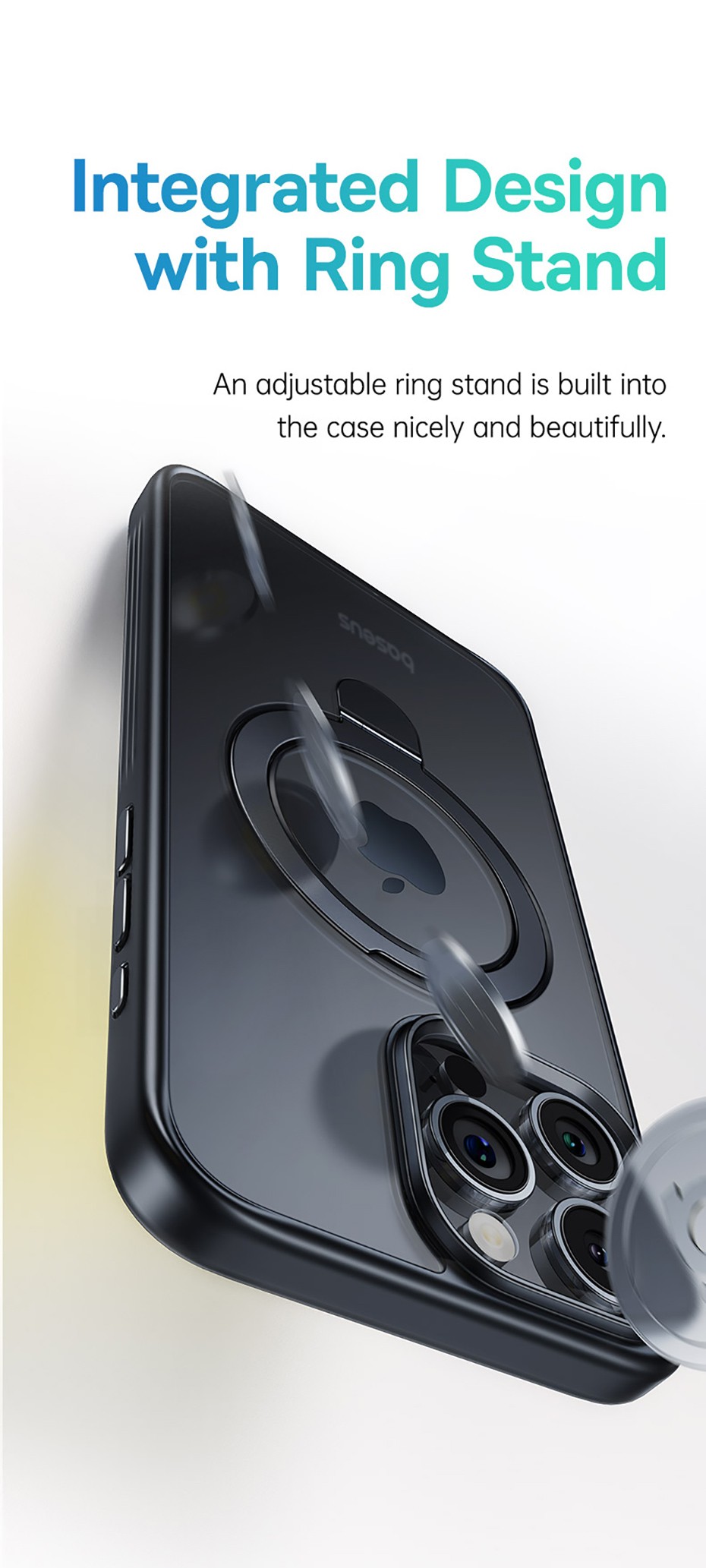 Aimant MagSafe de charge sans fil compatible pour iPhone 14 Pro et 14 Pro  Max