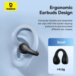 Ear Pod AirGo AS01 bluetooth 5.3, oreillettes de sport à réduction de bruit, 2MIc ENC HD