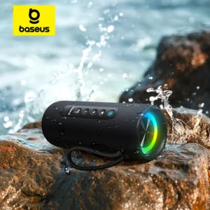 Enceinte AeQur VO20 Portable Wireless Speaker Bluetooth 5.3 IPX5 Waterproof Bass Subwoofer Sound box for Outdoor Camping Speakers